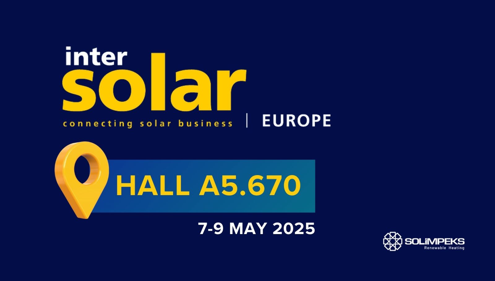 Join Solimpeks at Intersolar Europe 2025